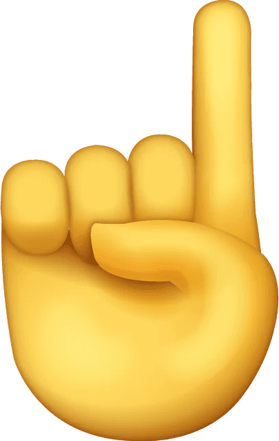 Pointer Emoji